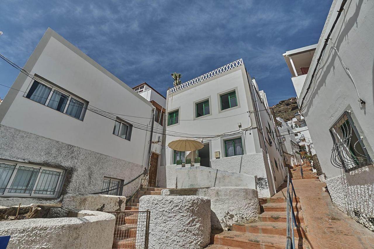 Willa Malibu Mogan Casa Vintage - Amazing Sea/Harbour View Puerto De Mogan Zewnętrze zdjęcie